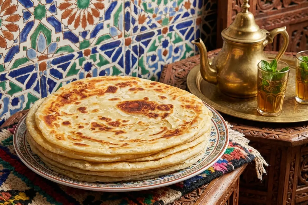Msemen (Moroccan Pancakes)