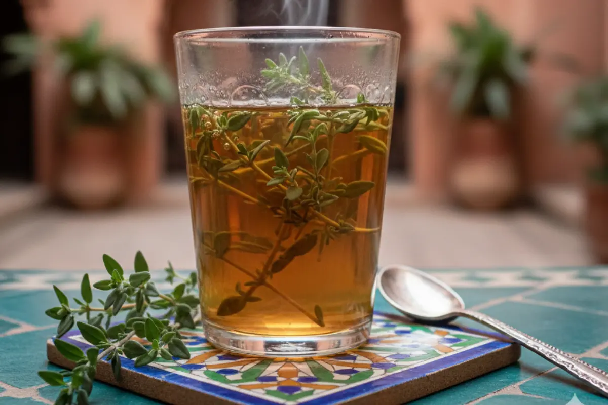 Flio Tea (Moroccan Wild Thyme Infusion)
