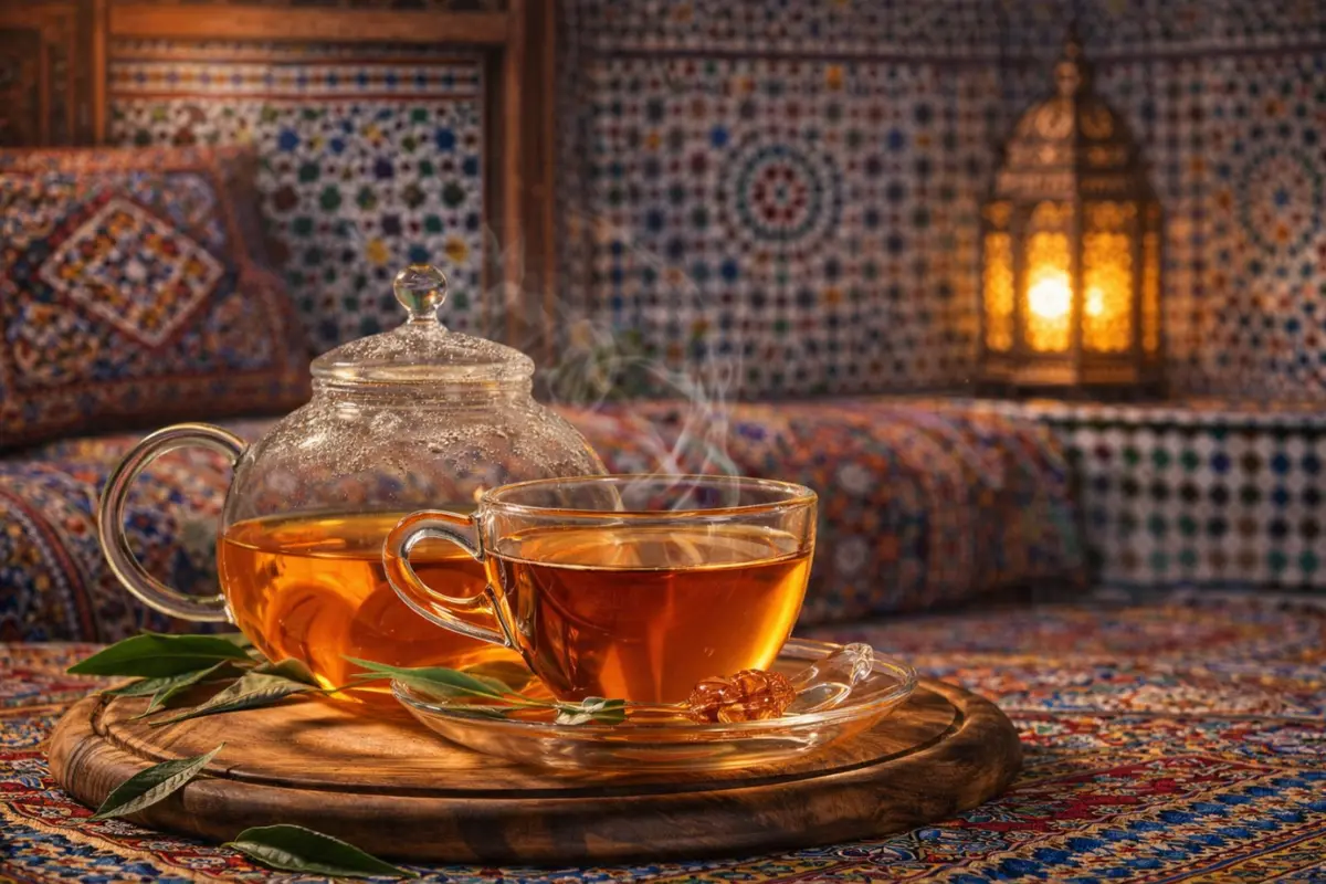 Skhina Tea (Moroccan Warming Spice Blend)