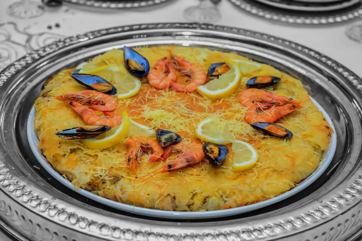 Moroccan Seafood Bastilla