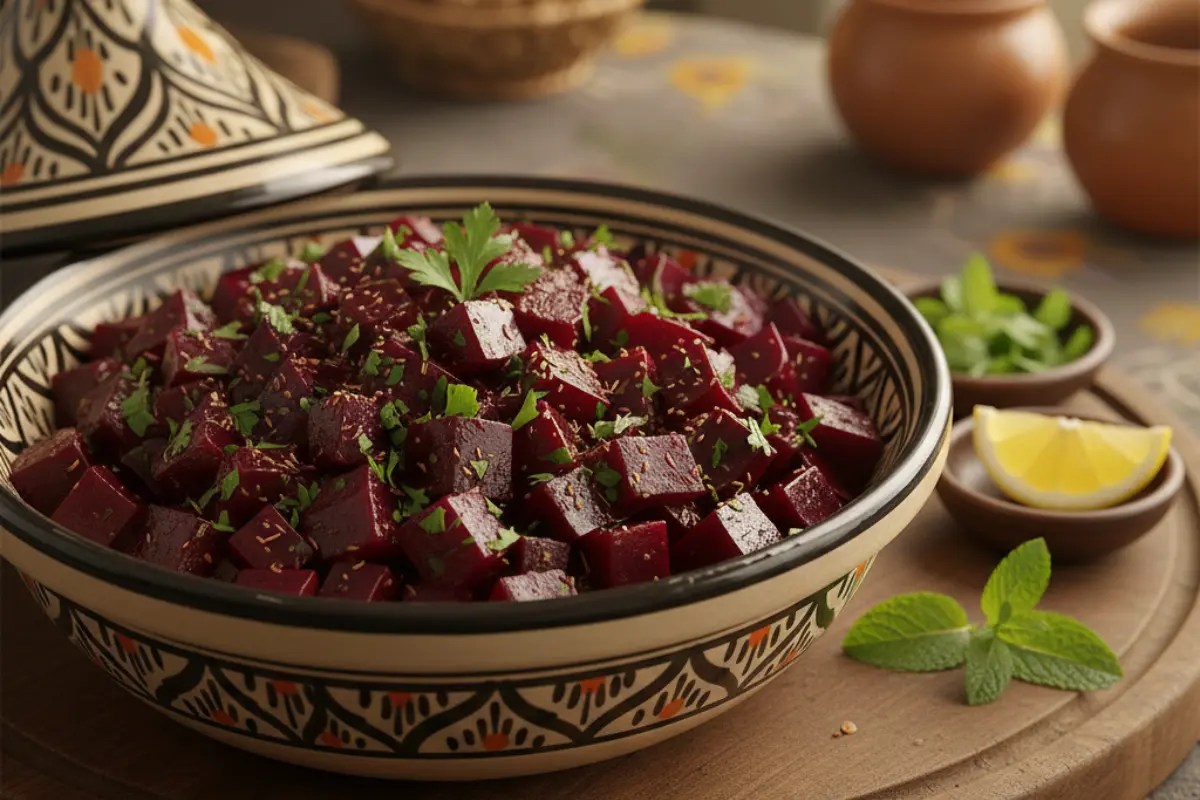 Moroccan Beetroot Salad (Salade de Betterave)