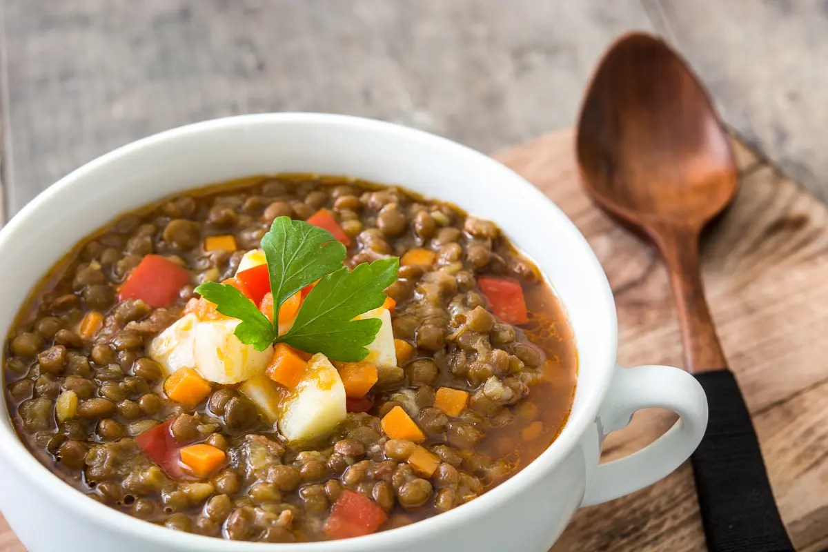Chorba Aadess (Moroccan Lentil Soup)