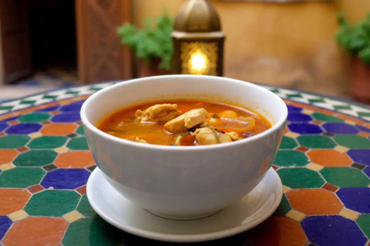 Chorba Djaj (Moroccan Chicken Soup)