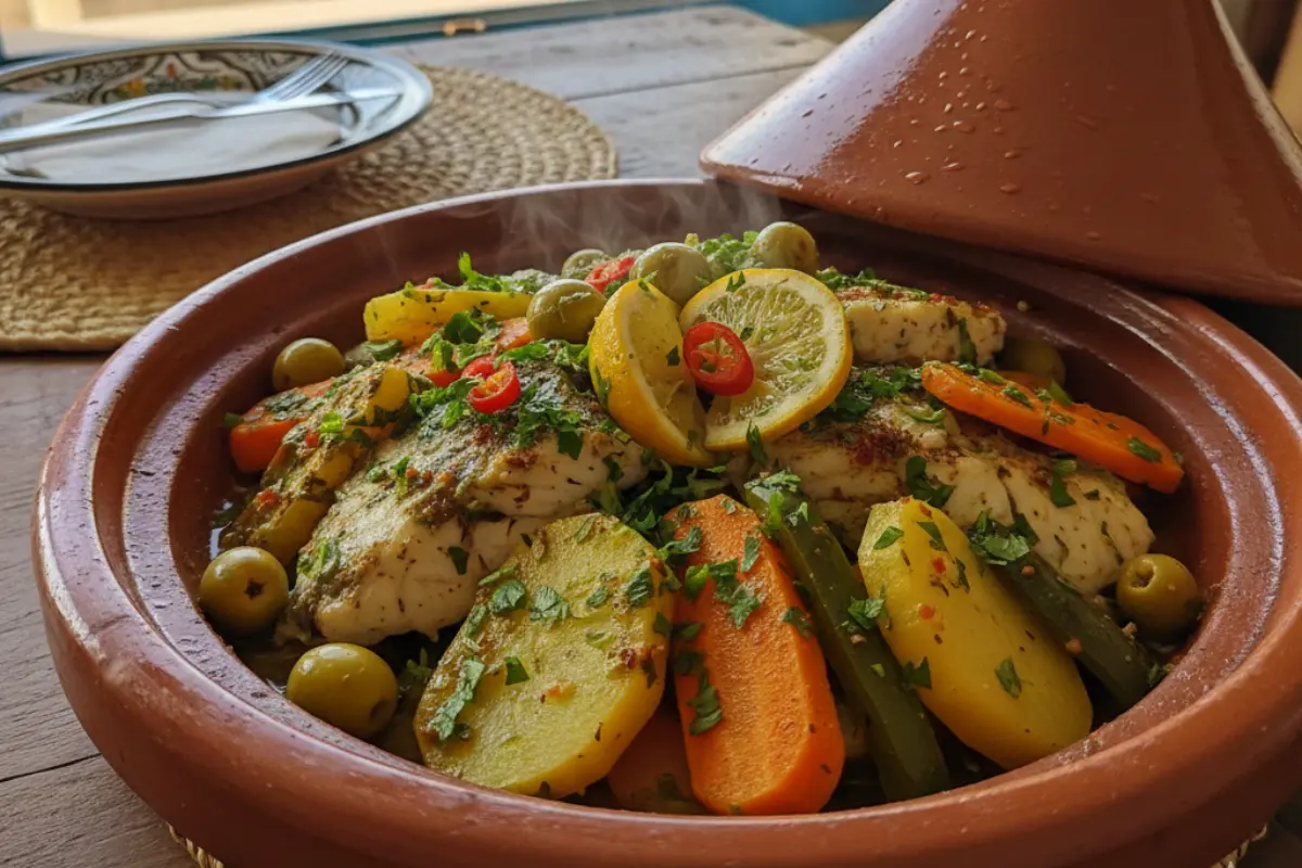 Fish Tagine with Chermoula
