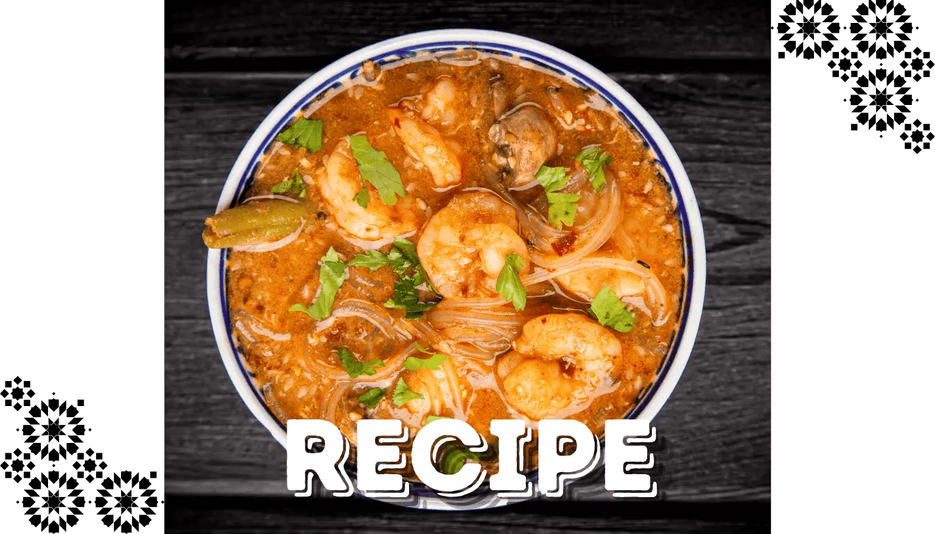 Shrimp & Chinese Noodles Soup