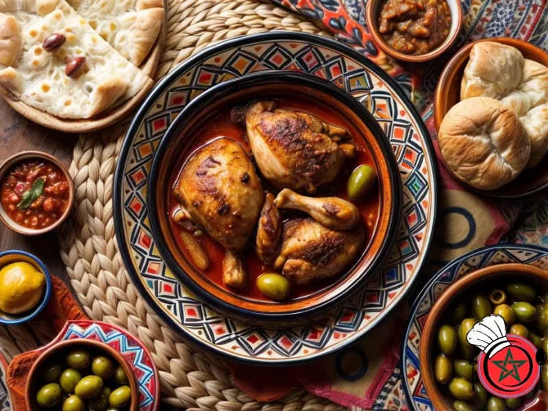 Moroccan Braised Chicken