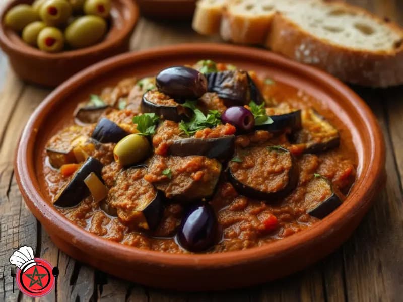 Eggplant Zaalouk