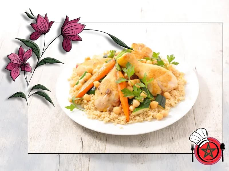 Couscous with chicken