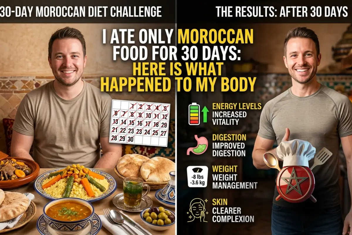 I Ate Only Moroccan Food for 30 Days: Here Is What Happened to My Body