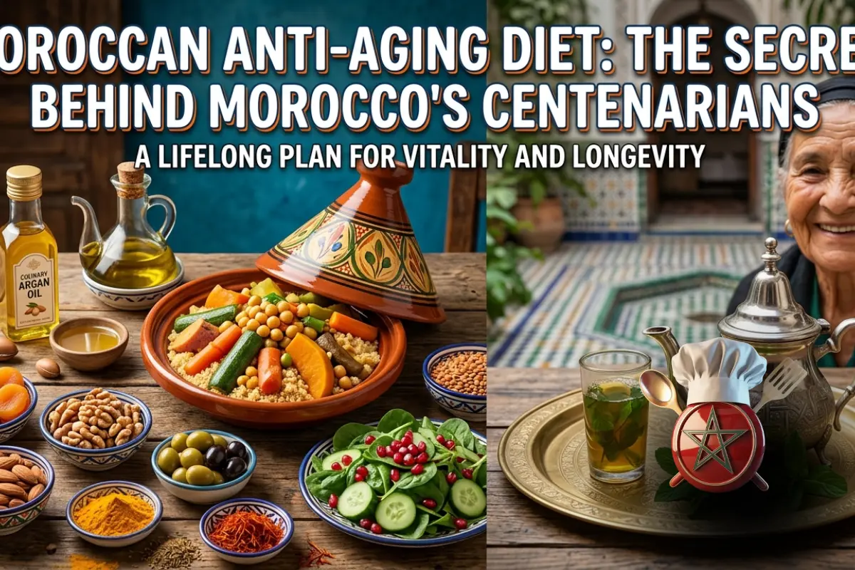 Moroccan Anti-Aging Diet: The Secret Behind Moroccos Centenarians