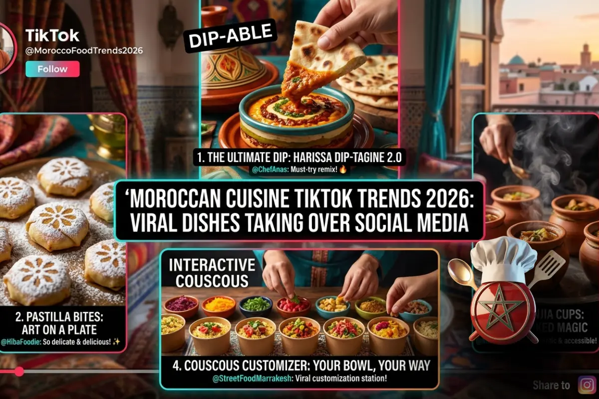 Moroccan Cuisine TikTok Trends 2026: Viral Dishes Taking Over Social Media
