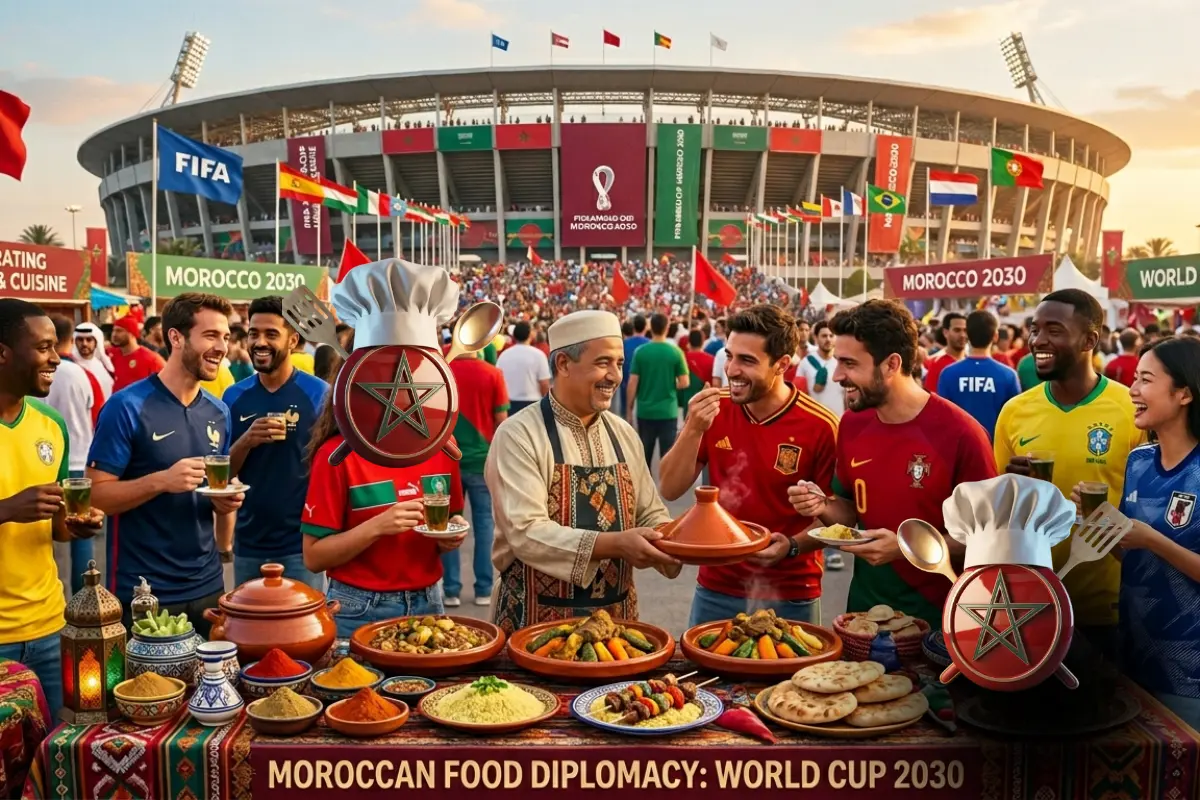 Moroccan Food Diplomacy: How the 2030 World Cup Will Change Global Cuisine