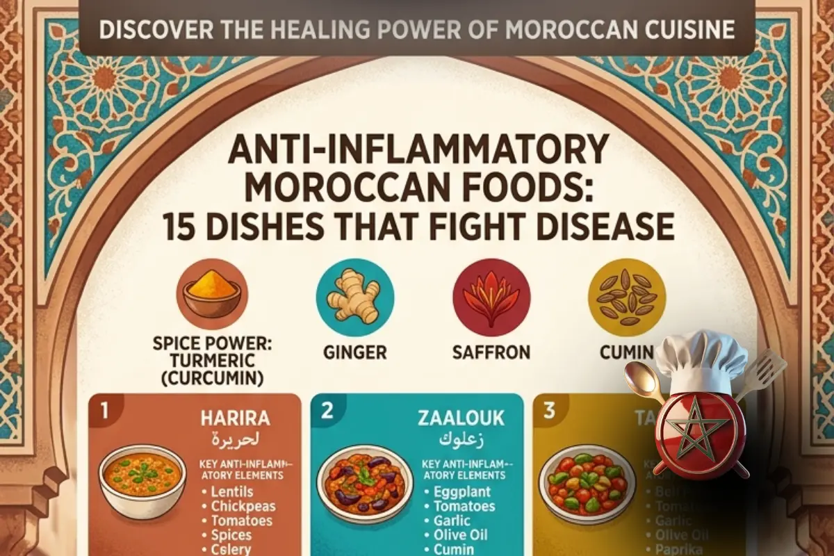 Anti Inflammatoryti- Moroccan Foods: 15 Dishes That Fight Disease