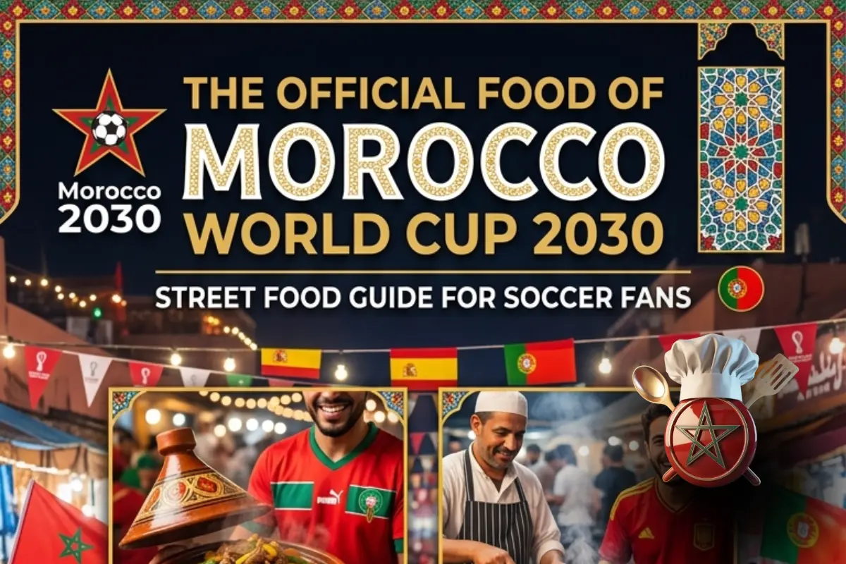 Feeding 3 Million Fans: How Morocco is Preparing Its Cuisine for World Cup 2030