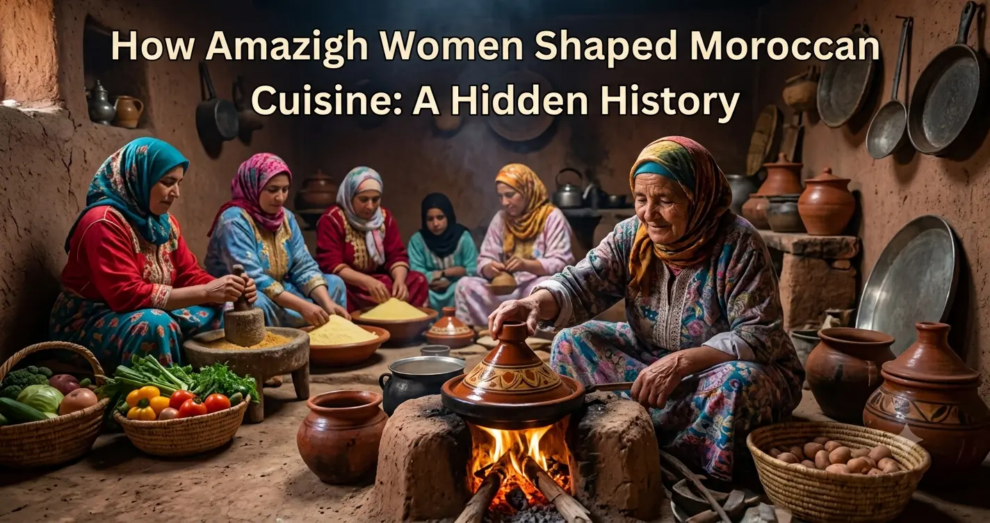 How Amazigh Women Shaped Moroccan Cuisine: A Hidden History