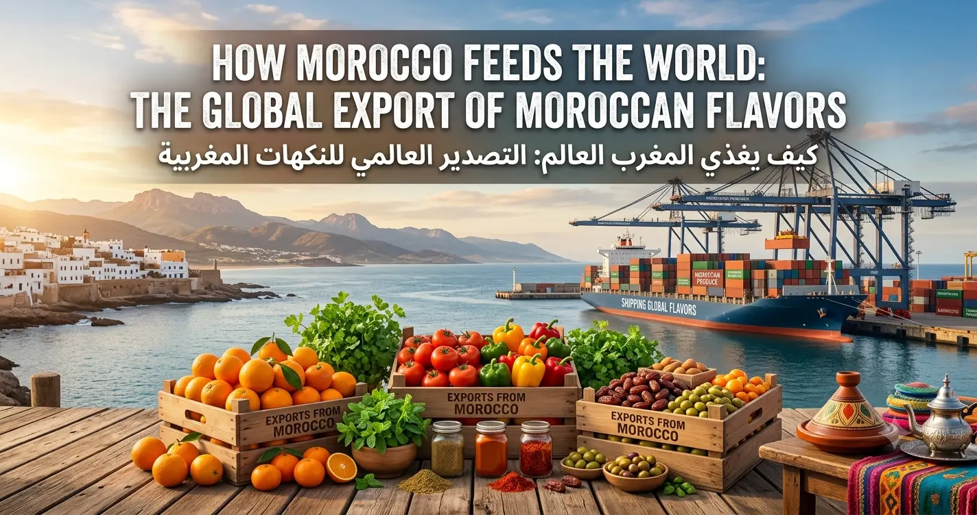 How Morocco Feeds the World: The Global Export of Moroccan Flavors