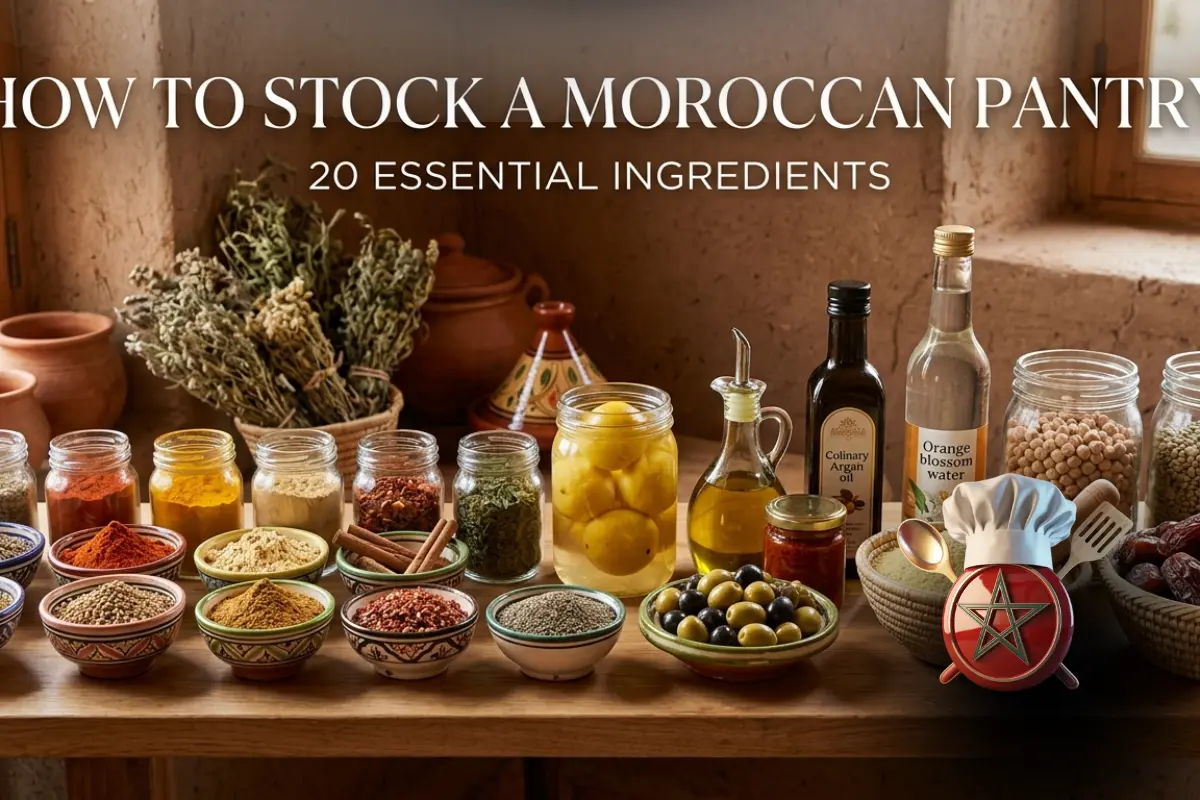 How to Stock a Moroccan Pantry: 20 Essential Ingredients