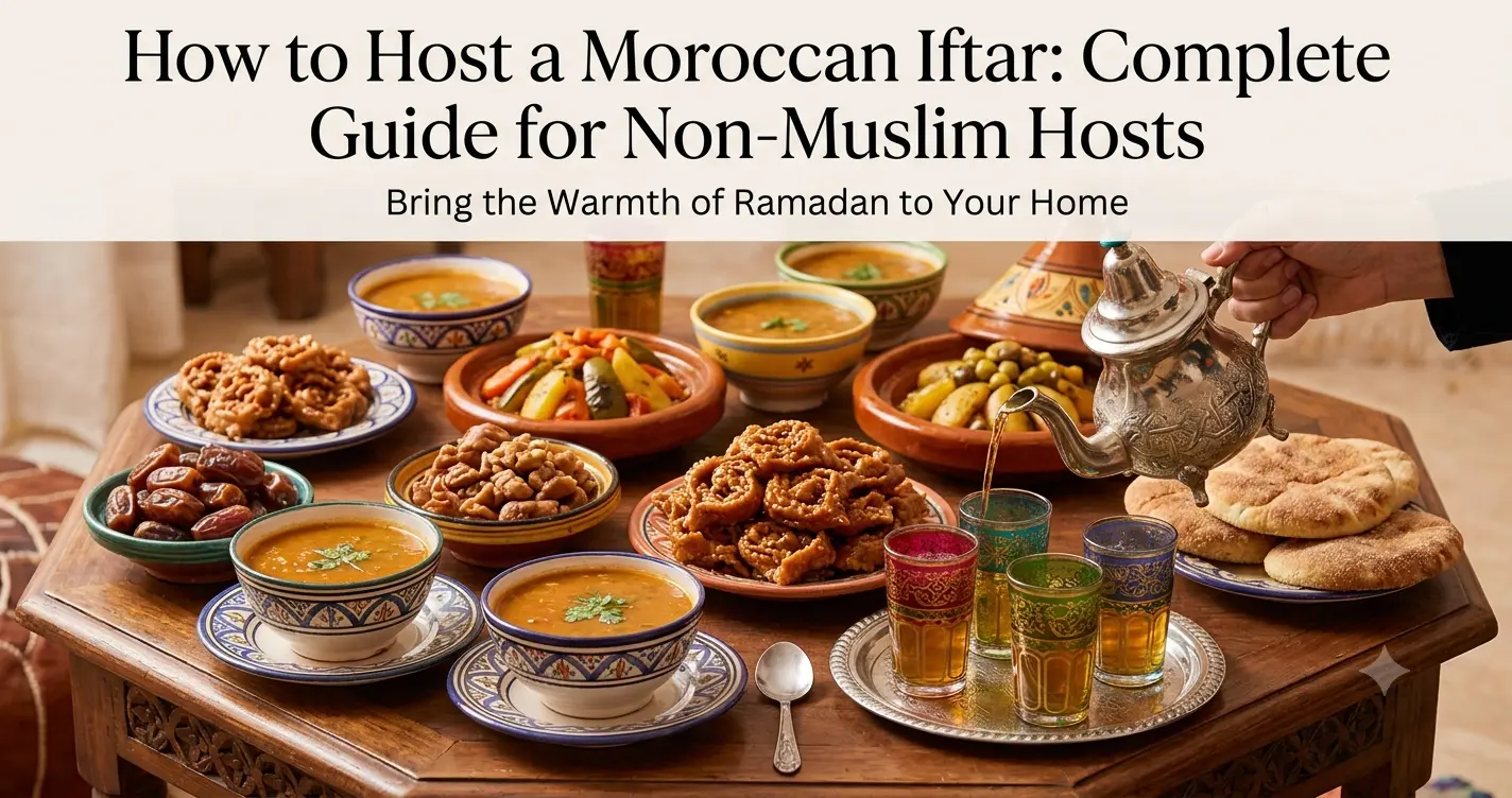 How to Host a Moroccan Iftar: Complete Guide for Non-Muslim Hosts
