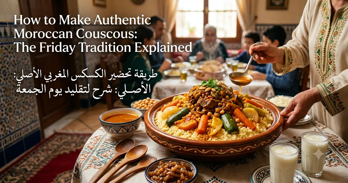 How to Make Authentic Moroccan Couscous: The Friday Tradition Explained