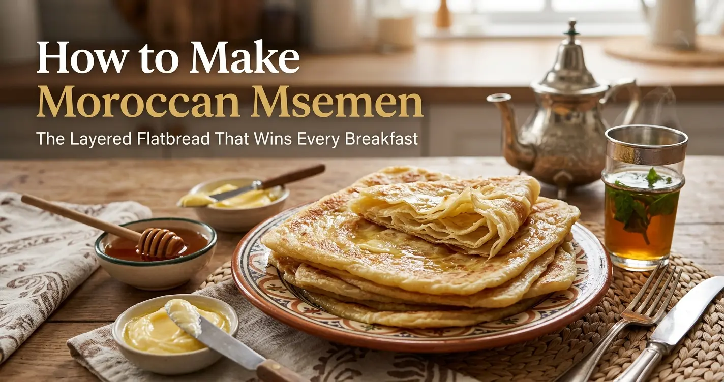 How to Make Moroccan Msemen: The Layered Flatbread That Wins Every Breakfast