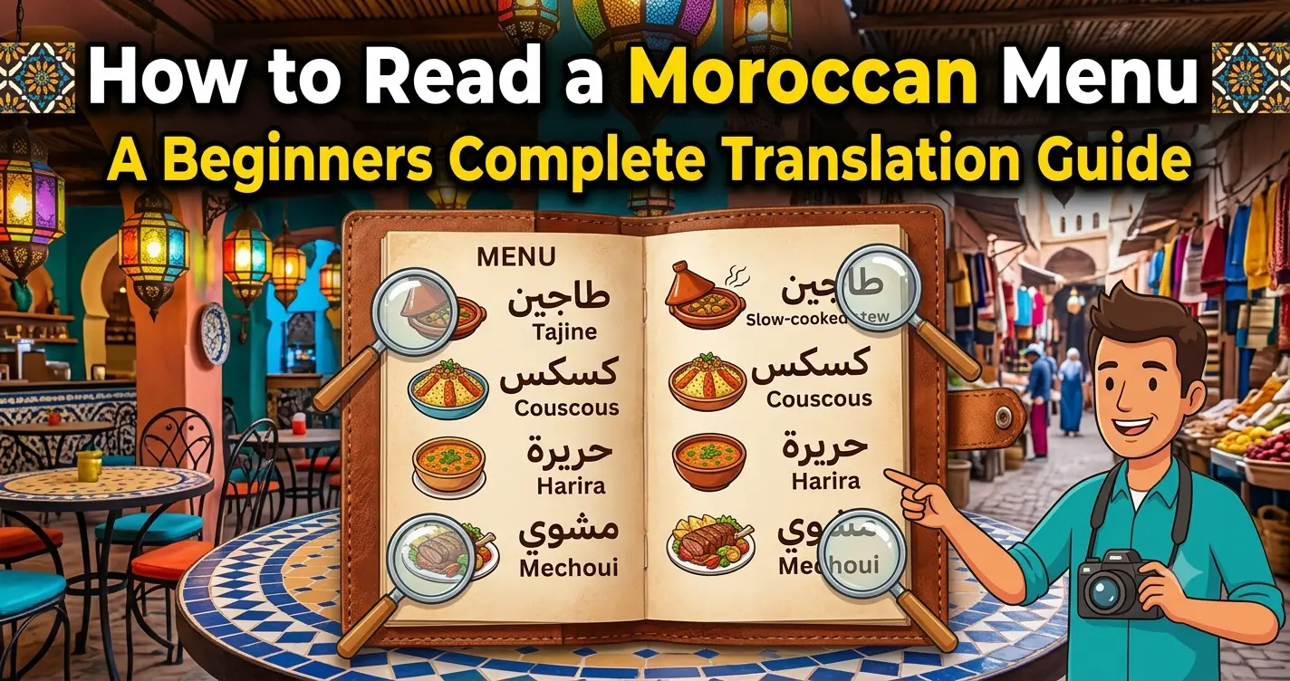How to Read a Moroccan Menu: A Beginners Complete Translation Guide