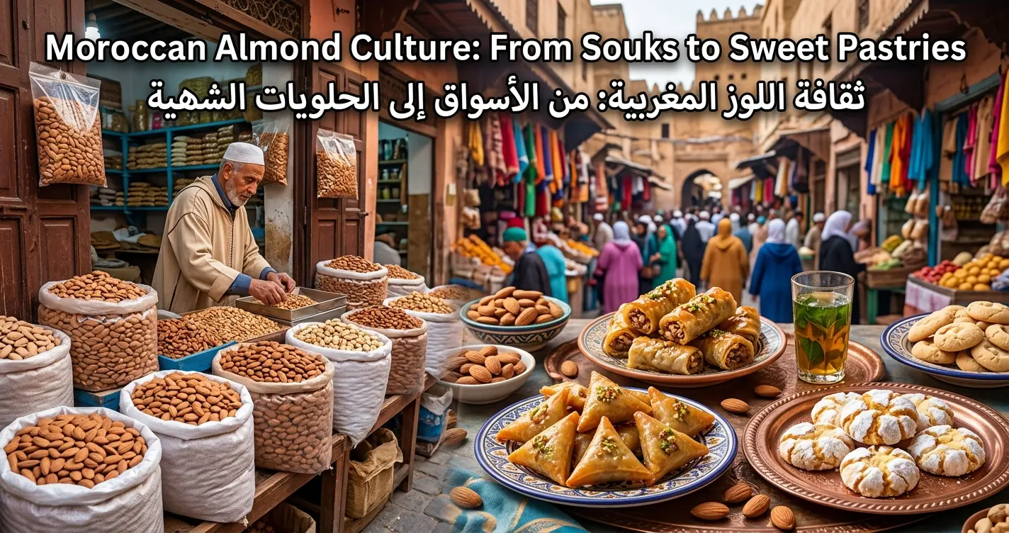 Moroccan Almond Culture: From Souks to Sweet Pastries