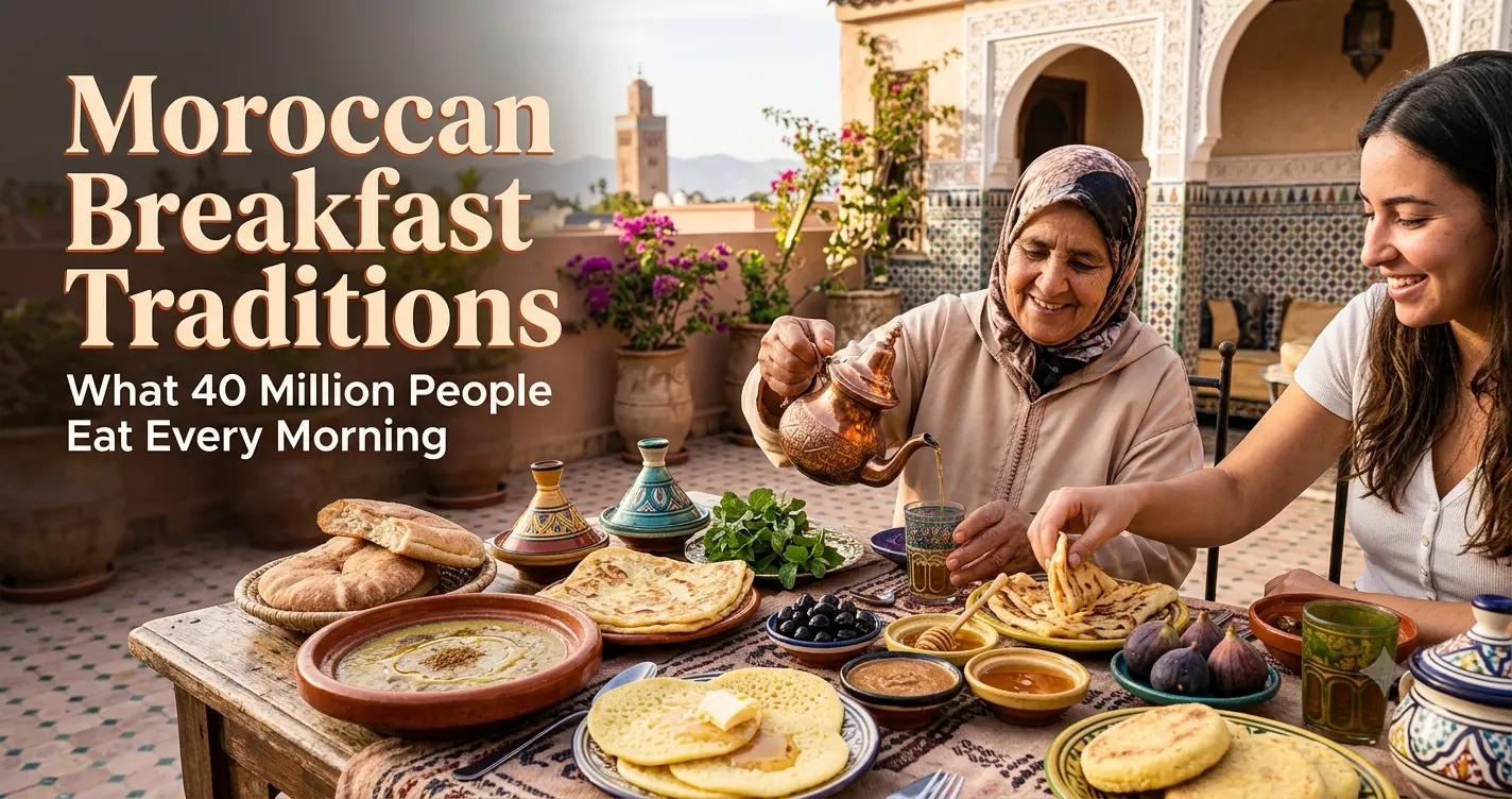 Moroccan Breakfast Traditions: What 40 Million People Eat Every Morning