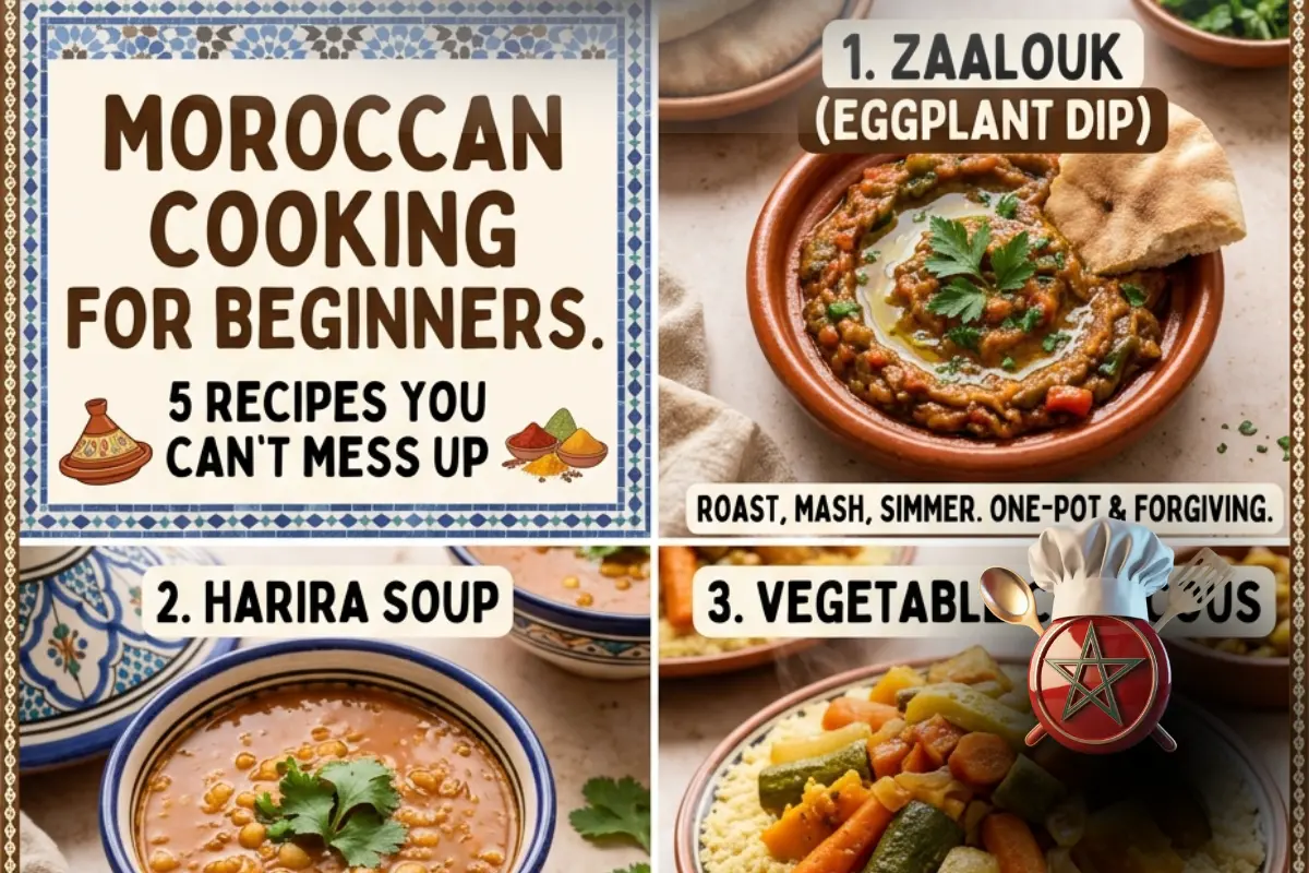Moroccan Cooking for Beginners: 5 Recipes You Can't Mess Up