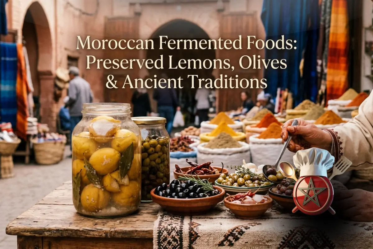 Moroccan Fermented Foods: Preserved Lemons, Olives & Ancient Traditions