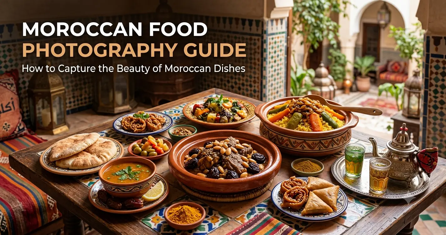 Moroccan Food Photography Guide: How to Capture the Beauty of Moroccan Dishes