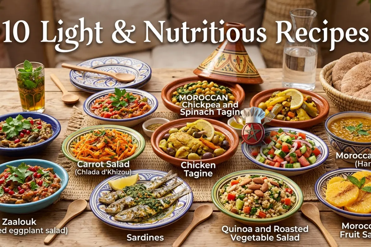 Moroccan Food for Weight Loss: 10 Light & Nutritious Recipes