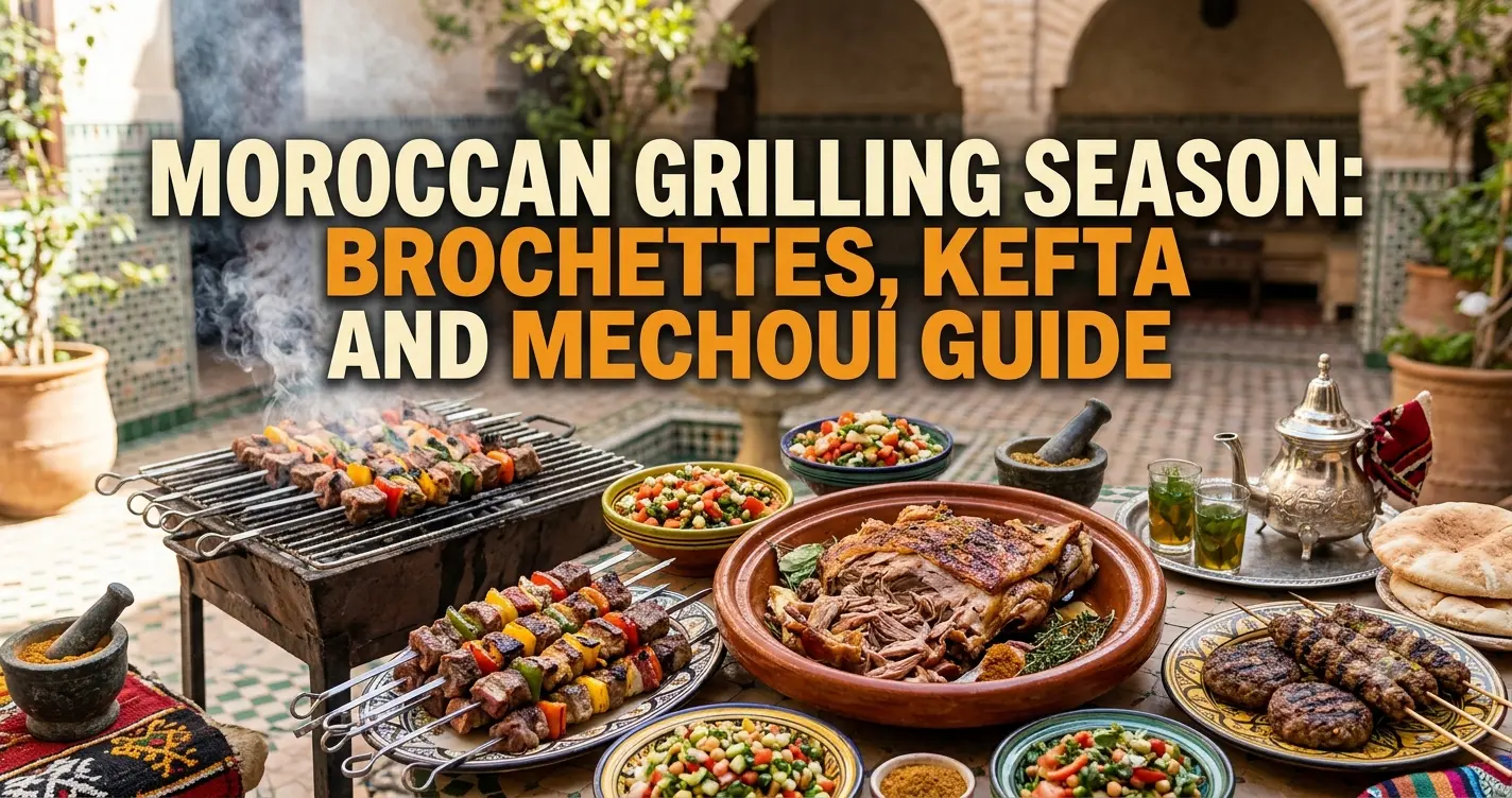 Moroccan Grilling Season: Brochettes, Kefta and Mechoui Guide