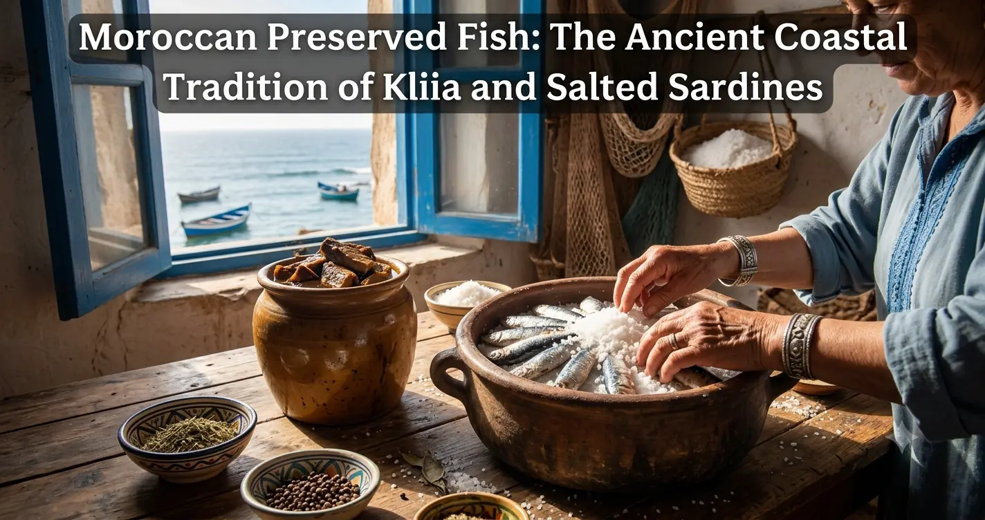 Moroccan Preserved Fish: The Ancient Coastal Tradition of Kliia and Salted Sardines