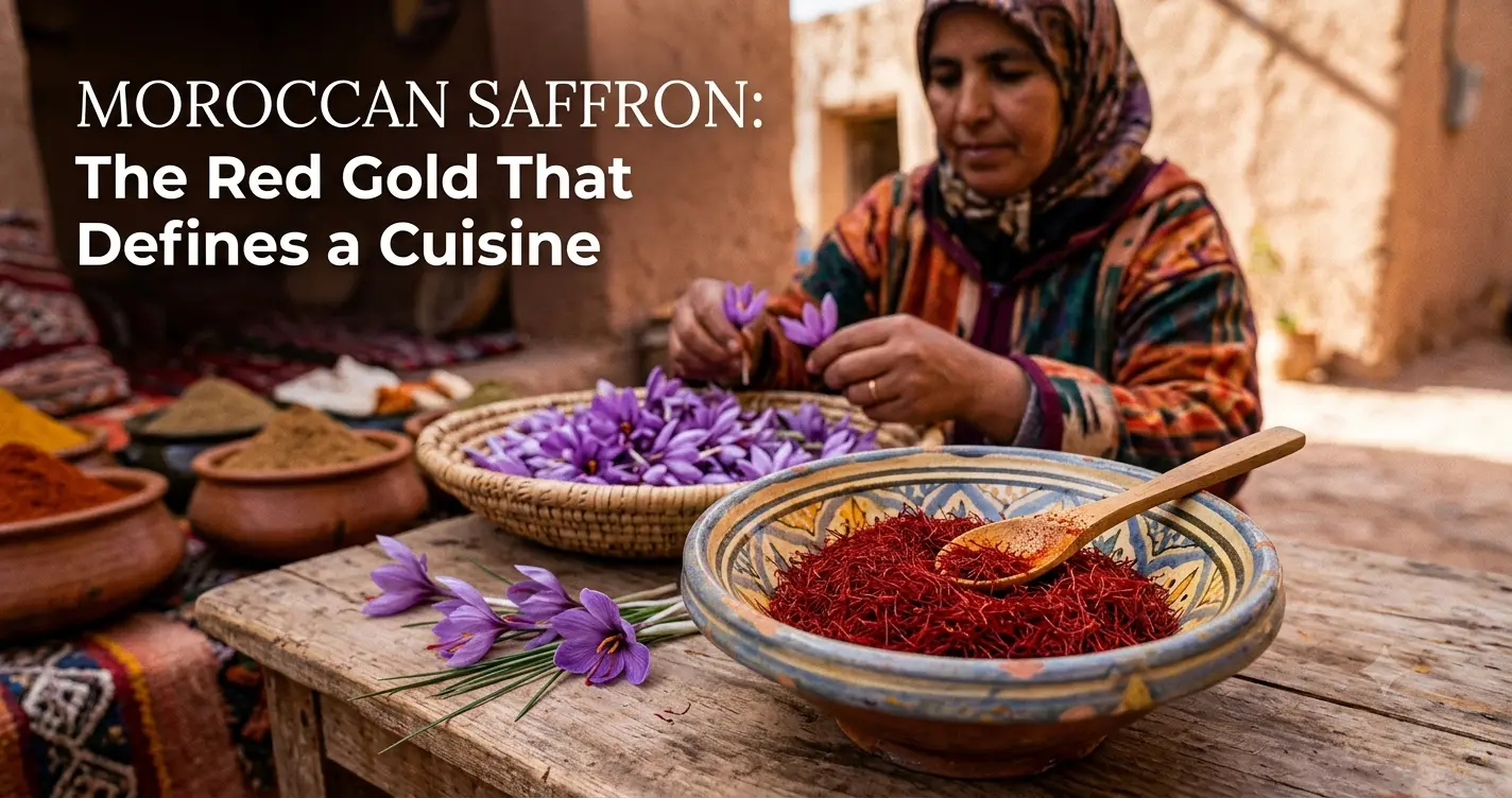 Moroccan Saffron: The Red Gold That Defines a Cuisine