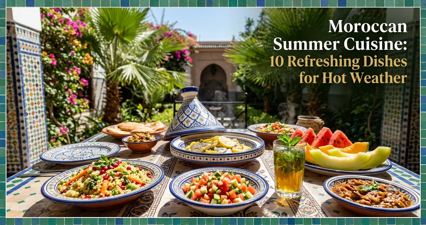 Moroccan Summer Cuisine: 10 Refreshing Dishes for Hot Weather