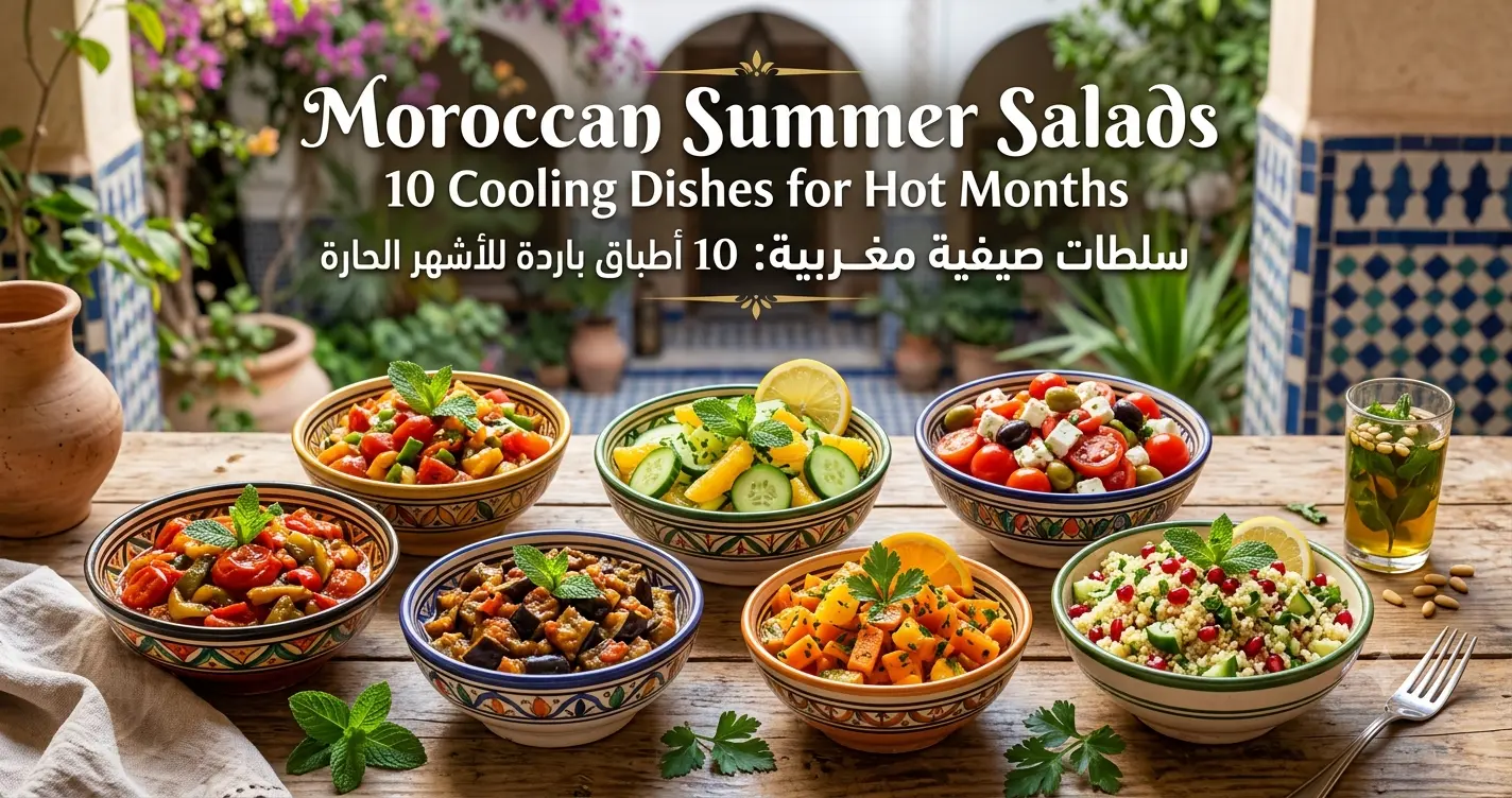 Moroccan Summer Salads: 10 Cooling Dishes for Hot Months