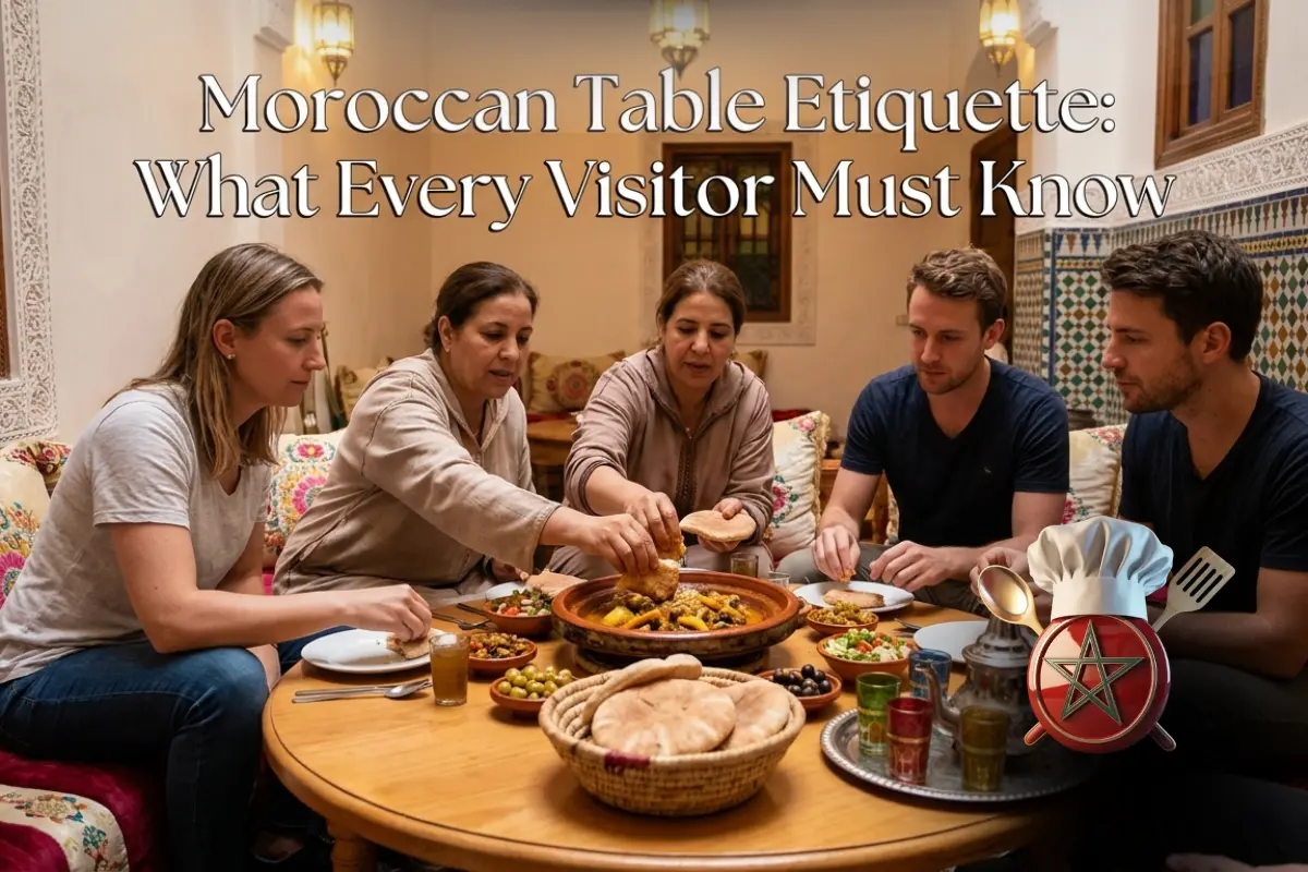 Moroccan Table Etiquette: What Every Visitor Must Know
