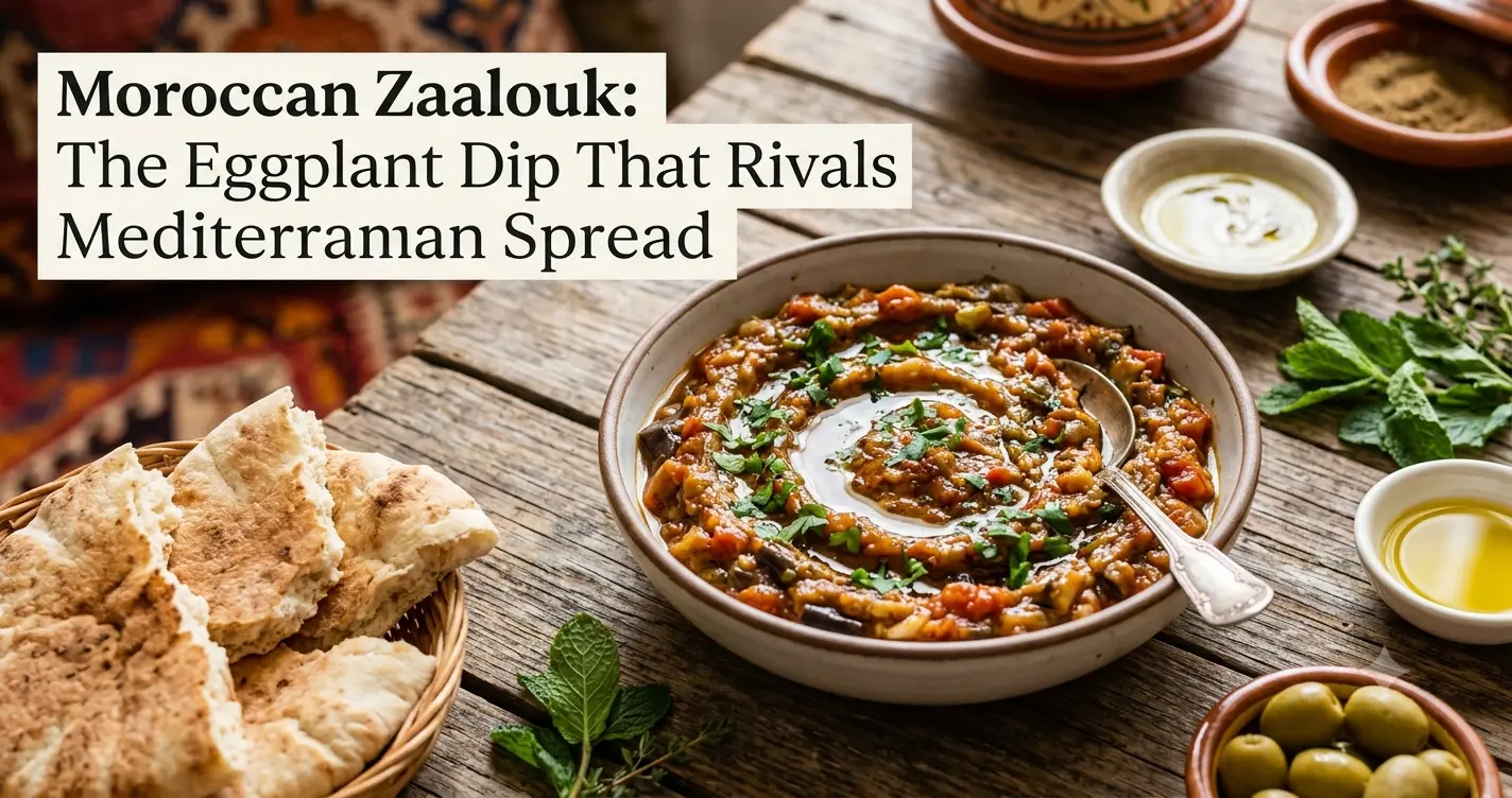 Moroccan Zaalouk: The Eggplant Dip That Rivals Any Mediterranean Spread