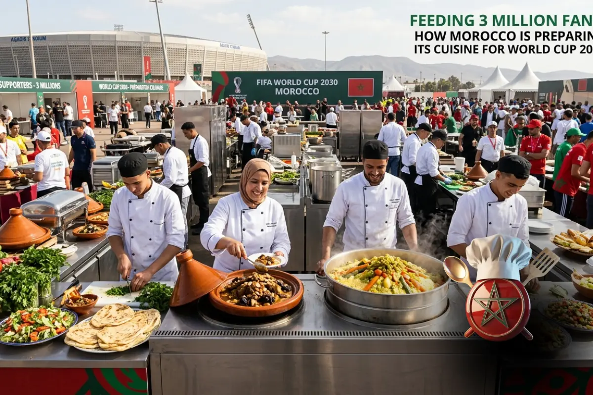 The Official Food of Morocco World Cup 2030: Street Food Guide for Soccer Fans