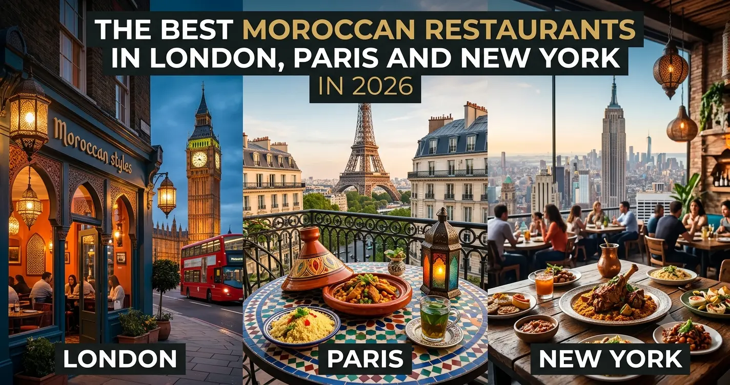 The Best Moroccan Restaurants in London, Paris and New York in 2026