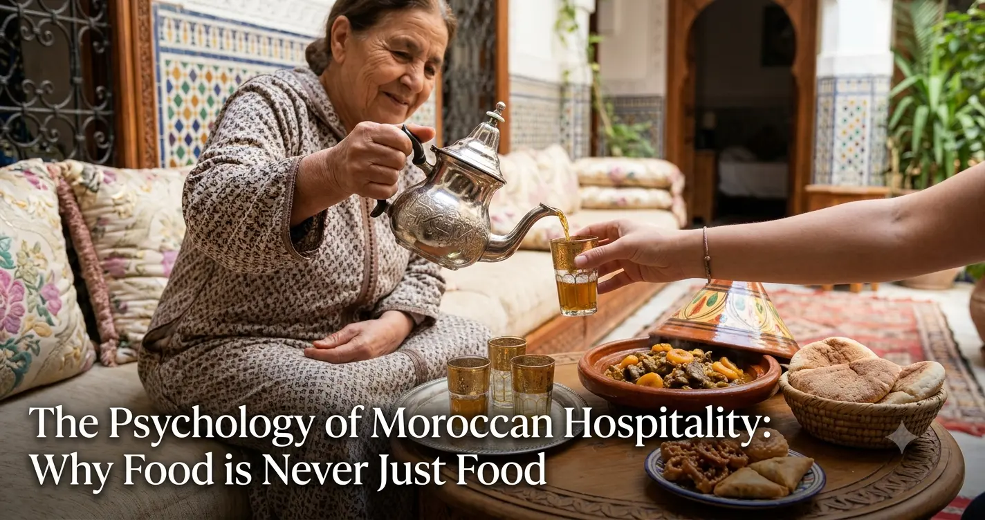 The Psychology of Moroccan Hospitality: Why Food is Never Just Food