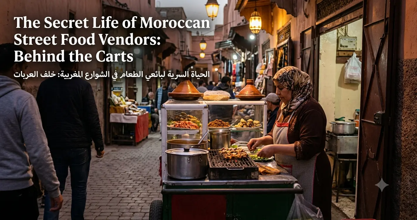 The Secret Life of Moroccan Street Food Vendors: Behind the Carts