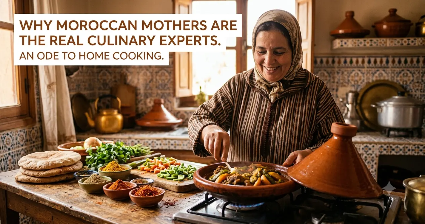 Why Moroccan Mothers Are the Real Culinary Experts: An Ode to Home Cooking