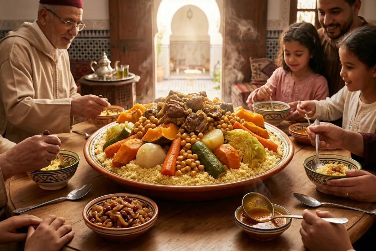 Friday Couscous with Mixed Vegetables