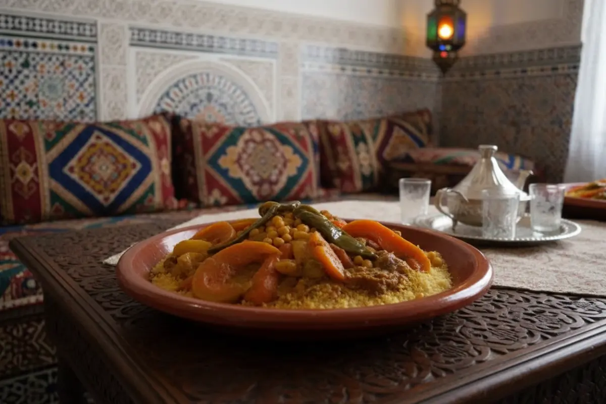 Couscous Seven Vegetables Moroccan