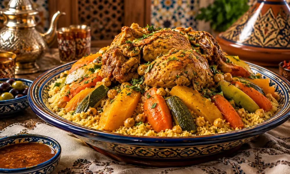 Couscous with Turkey and Spices