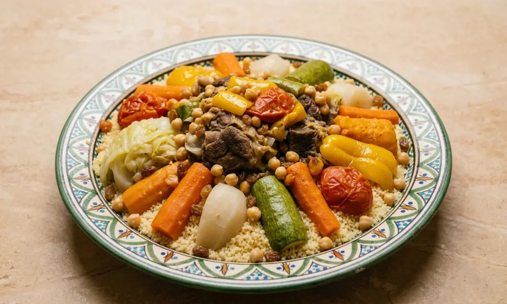Couscous with Seven Vegetables
