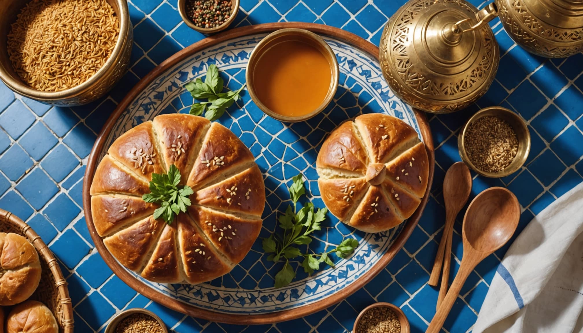 Cumin Bread with Sesame
