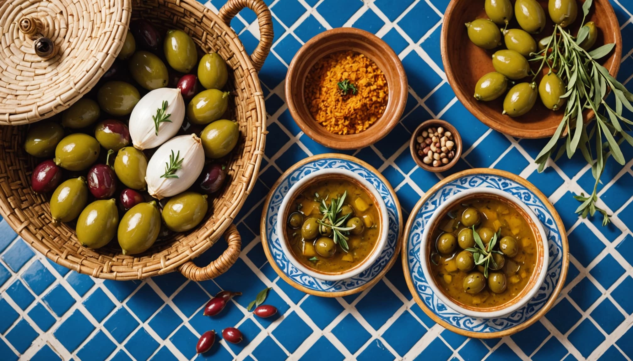 Ftir with Olives and Garlic