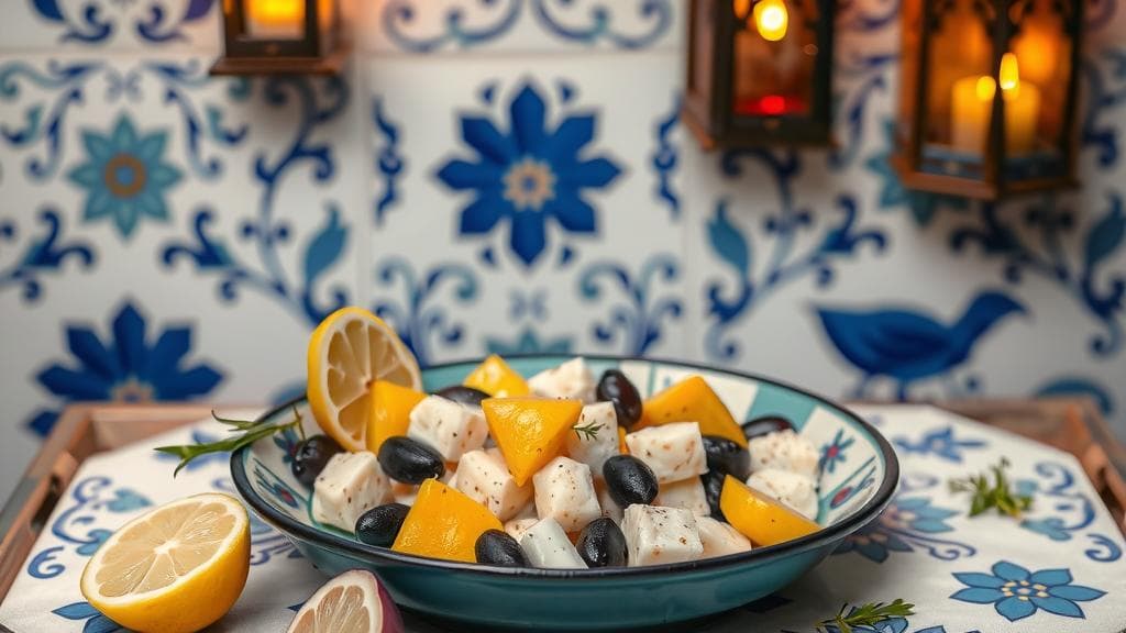 Olive and Preserved Lemon Salad